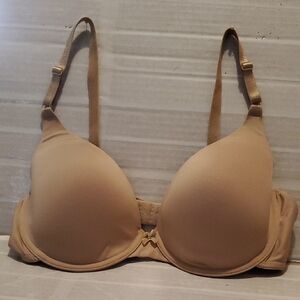 Self Expressions Underwired Seameless Brown Bra Size 38D